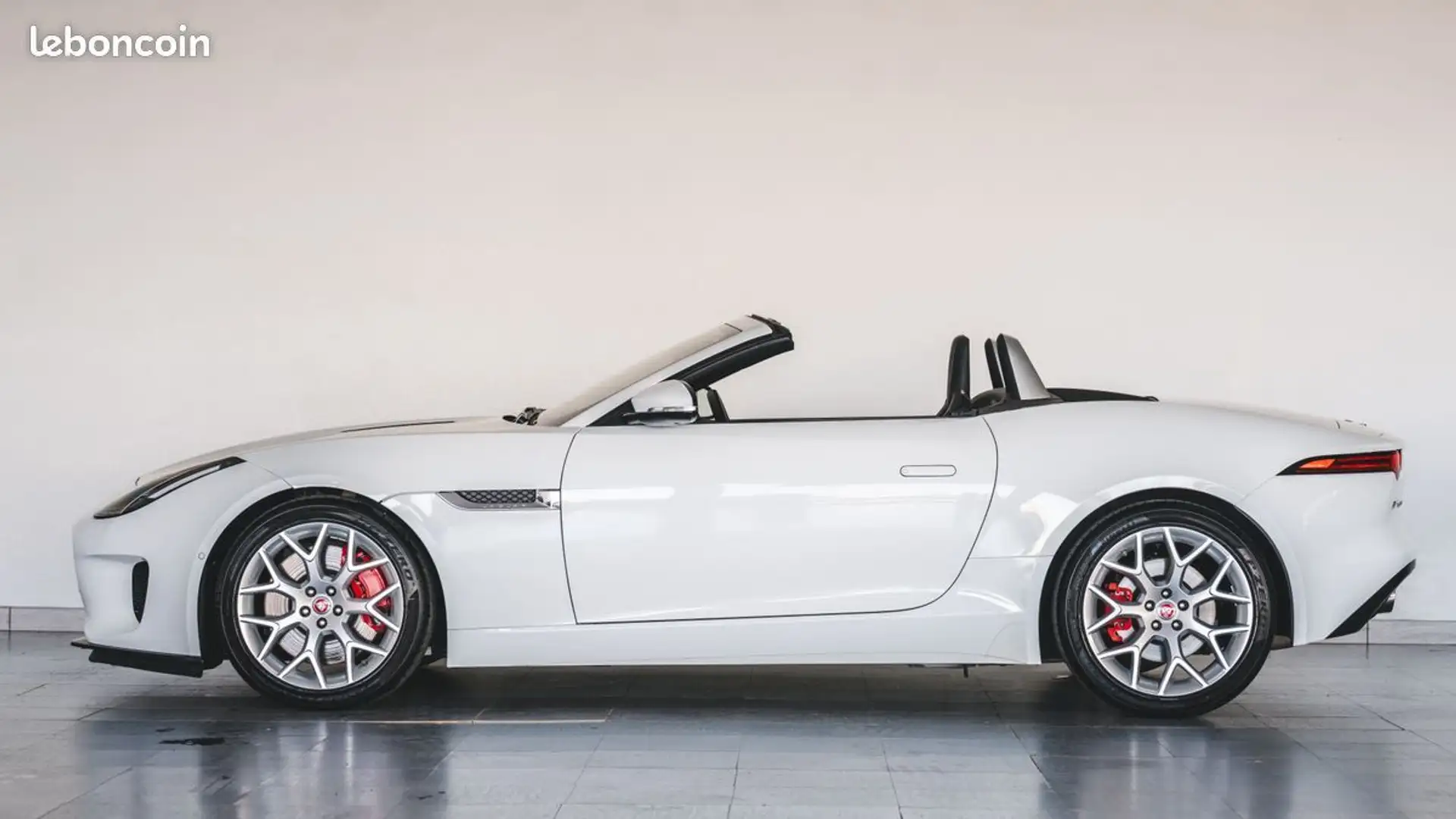 Jaguar F-Type s cabriolet v6 3.0 380ch Blanc - 2