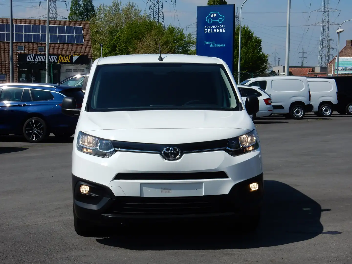Toyota Proace City 1.5d 3zit cruise (11157euro+Btw/Tva) Wit - 2