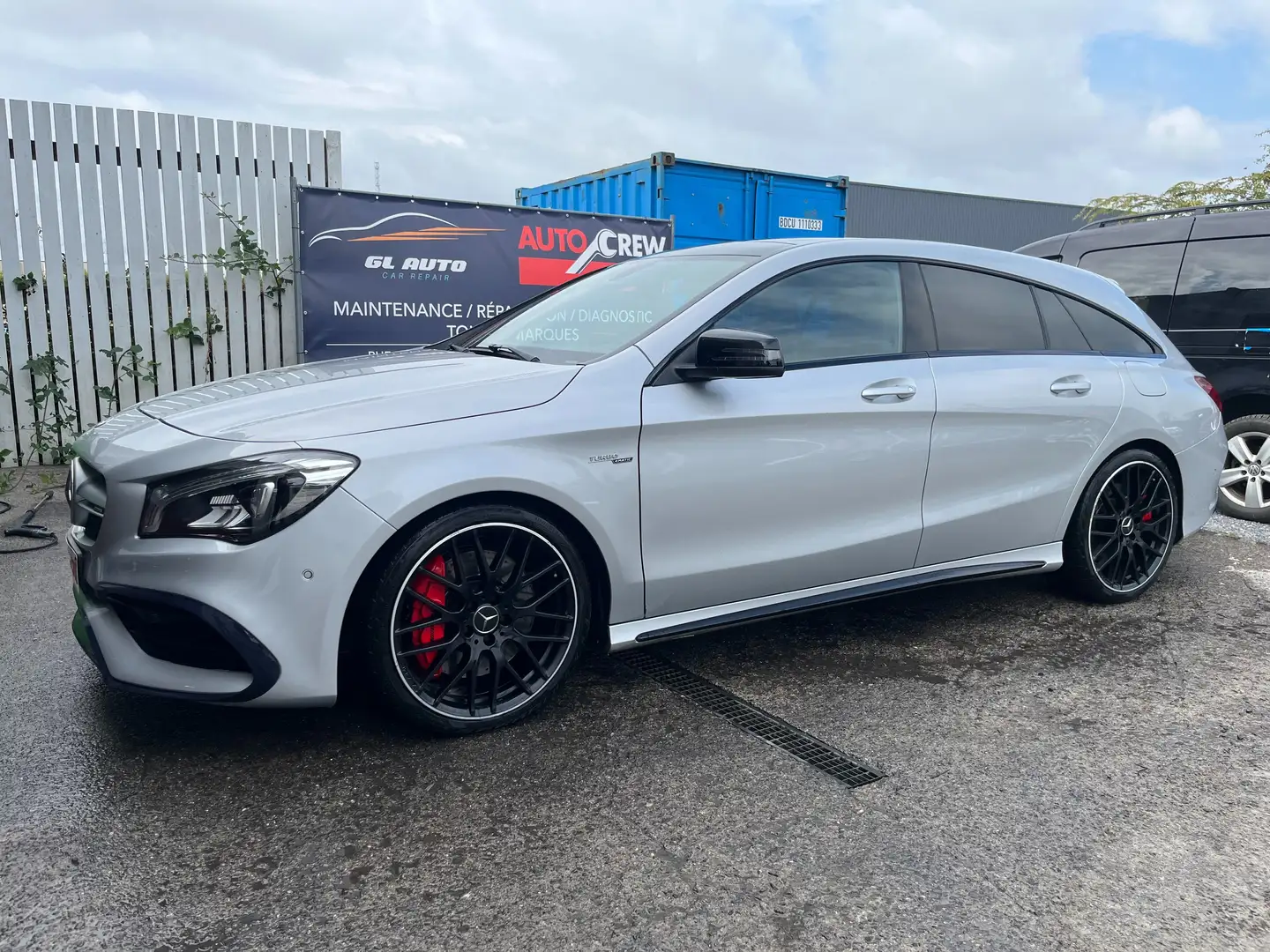 Mercedes-Benz CLA 45 AMG Mercedes CLA 45 AMG 4MATIC Shooting Brake Argent - 1