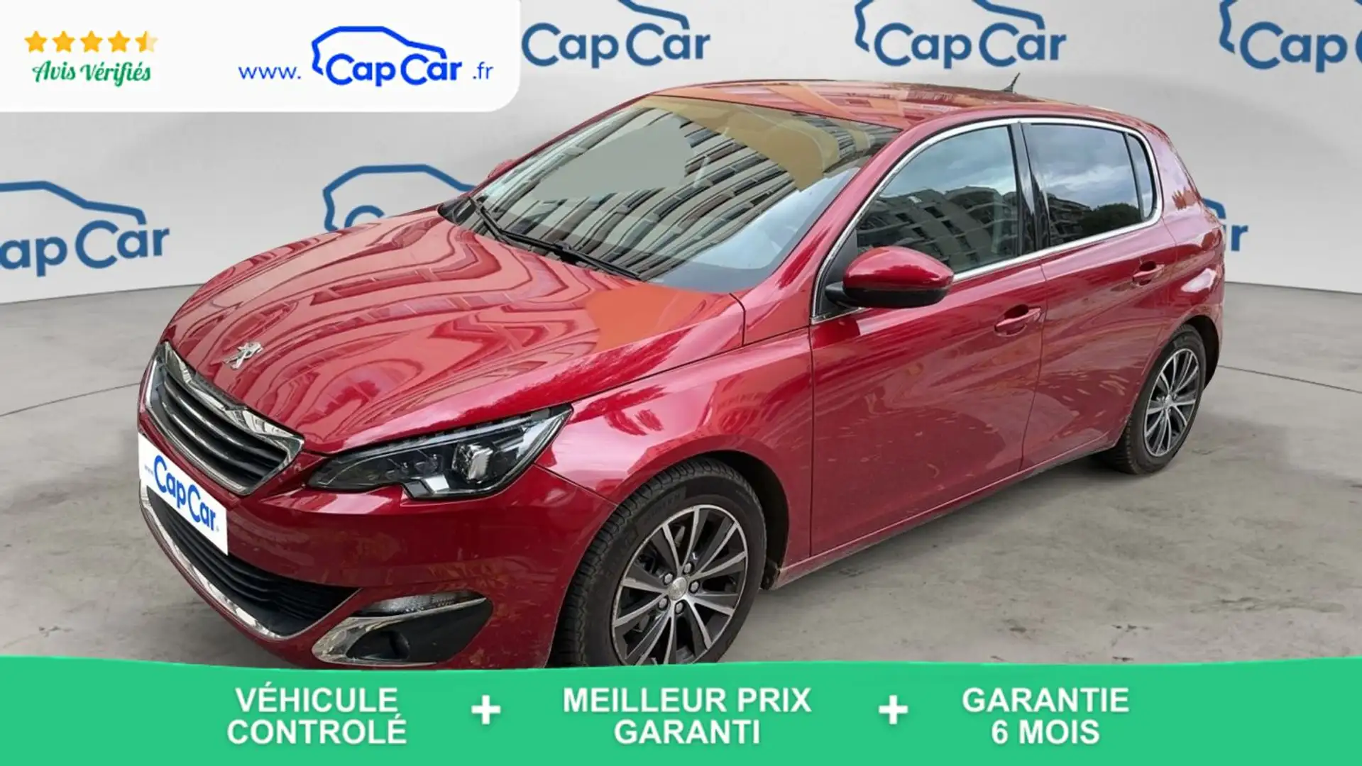 Peugeot 308 II 1.2 PureTech 130 EAT6 Allure - Première main Entretien constructeur Rot - 1