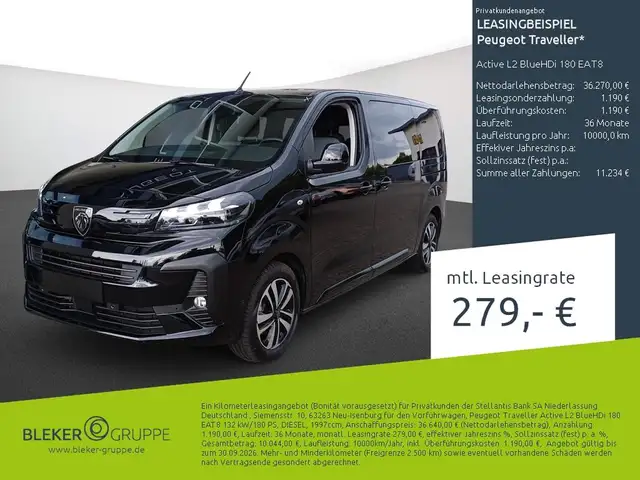 Peugeot Traveller Active L2 BlueHDi 180 EAT8