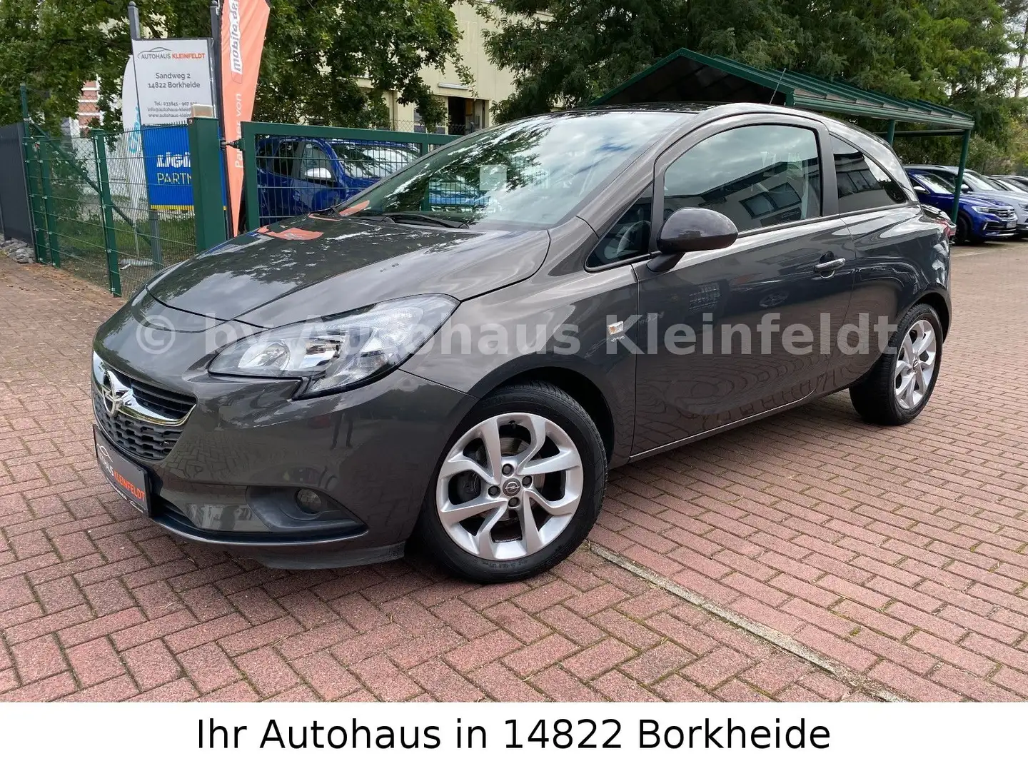 Opel Corsa E 1.4 Drive |AHK|SCHIEBEDACH|GRA|SHZ Grau - 2