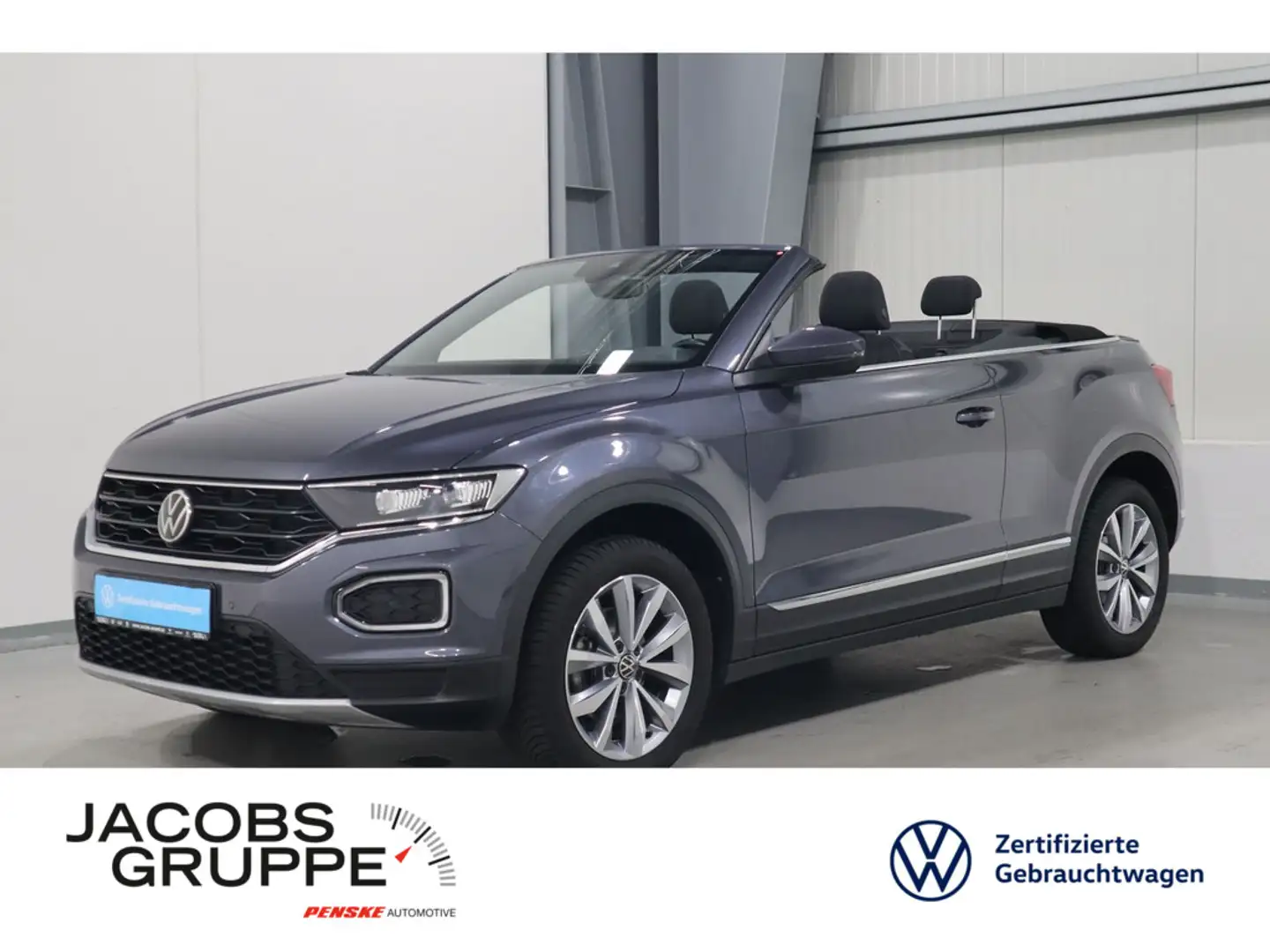 Volkswagen T-Roc Cabriolet 1.0 TSI Style*DigitalCockp.*LED*RFK * Grau - 1