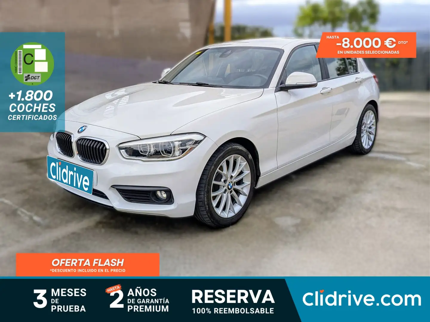 BMW 116 116d Blanco - 1