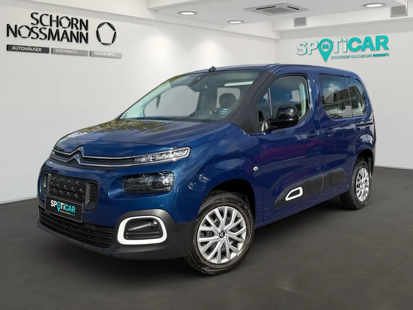 Citroen Berlingo BERLINGO MPV BLUEHDI 130 S&S FEEL,NAVIGATION,RÜCKF Blau - 1