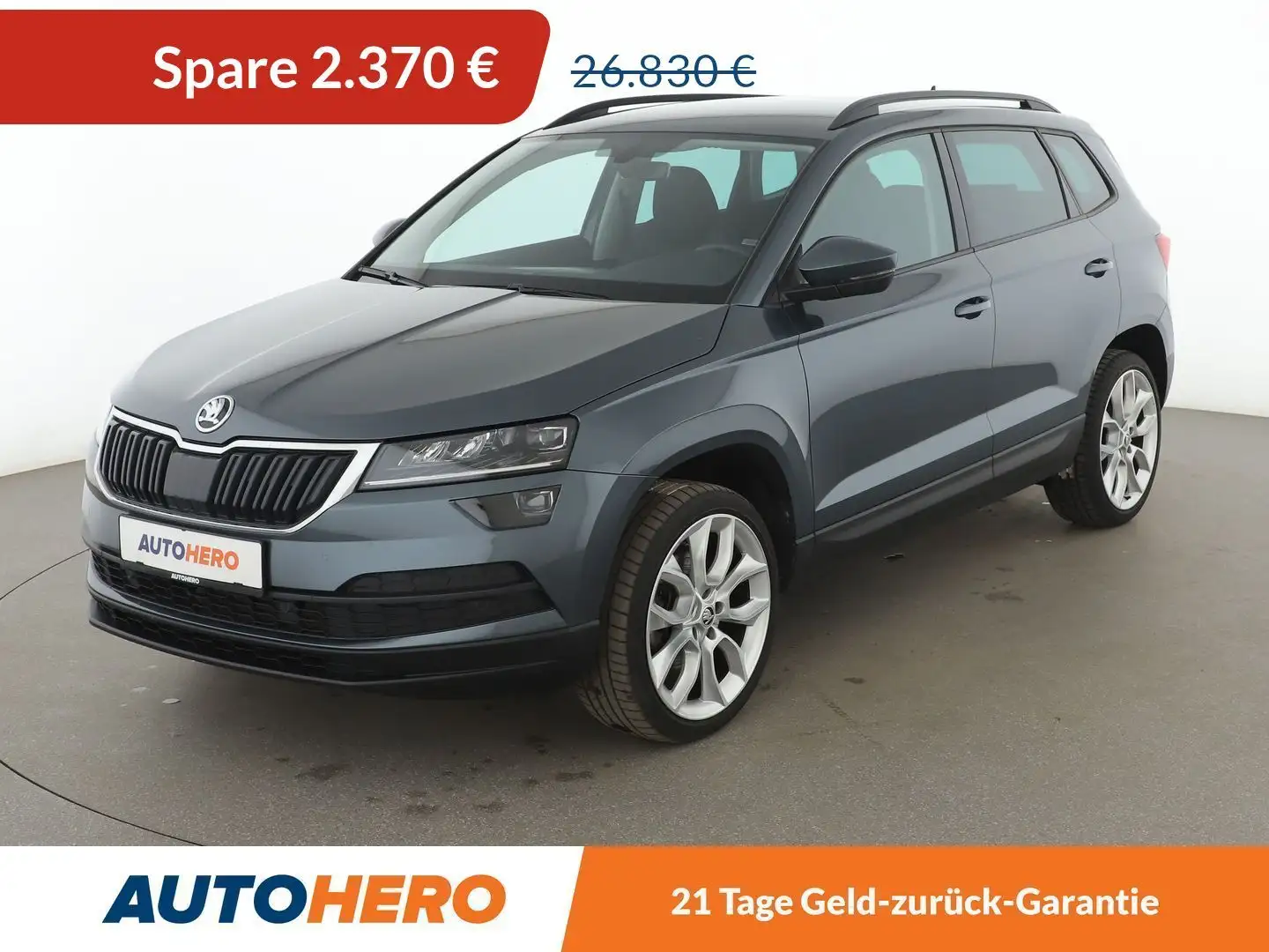 Skoda Karoq 1.5 TSI ACT Style Aut.*NAVI*ACC*CAM* Grau - 1