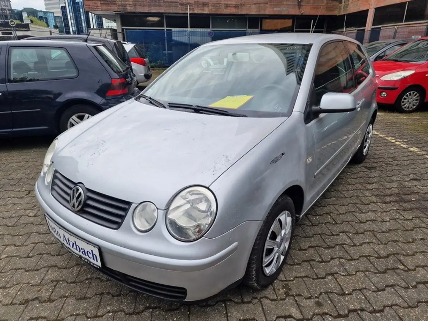 Volkswagen Polo 1.4i. 75PS. Eu4. Servo. ABS.ZV.EFH. Tüv 1 Jahre Argintiu - 1