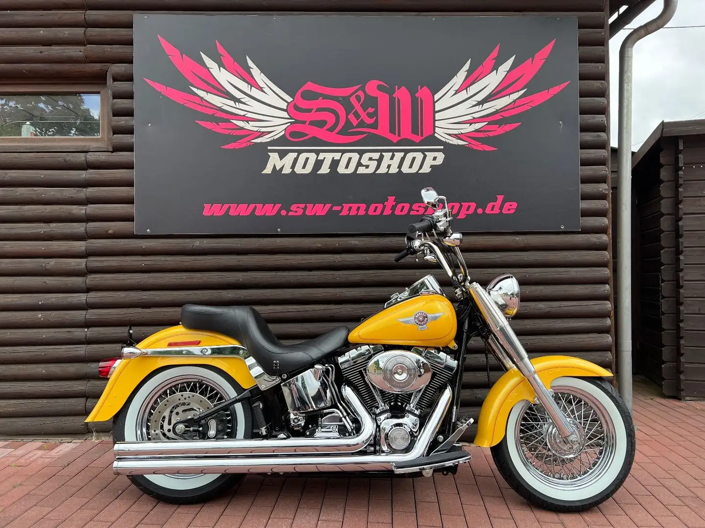 Harley-Davidson FLSTFI Fat Boy *Original, 80 Speichen* Amarillo - 1