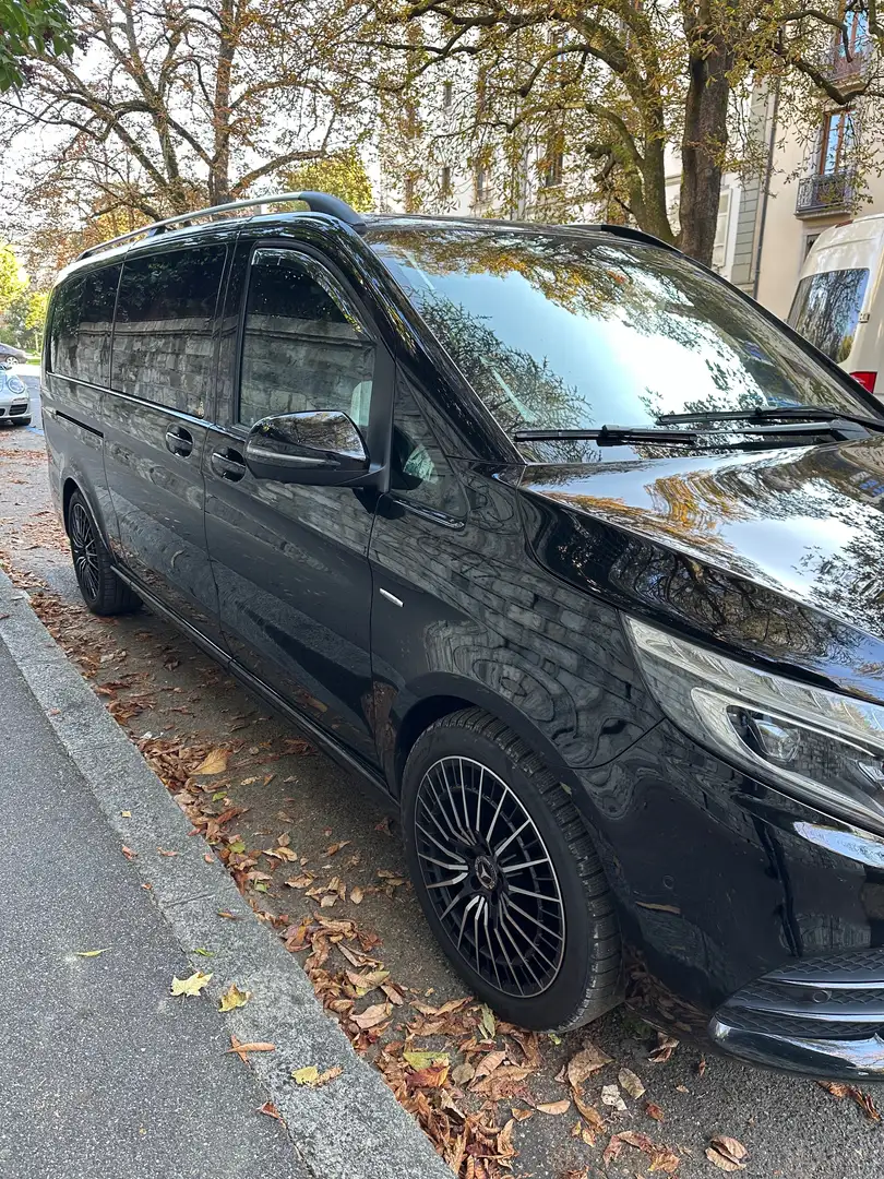 Mercedes-Benz V 250 d lang 7G-TRONIC Avantgarde Night Edition 4 Matic Noir - 2