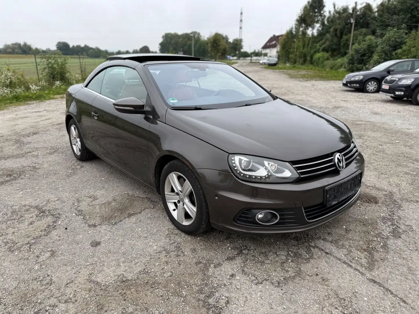 Volkswagen Eos 2.0 TDI DSG I Leder I DCC I Pano I Keyless Schwarz - 1