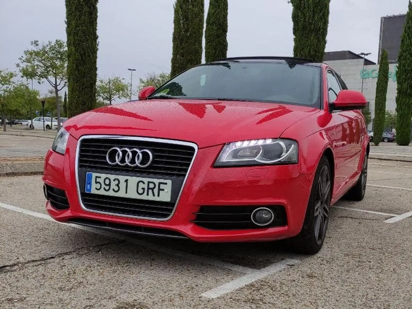 Audi A3 A3 Sportback 2.0TDI Ambition Q. DPF Ambition Rojo - 1