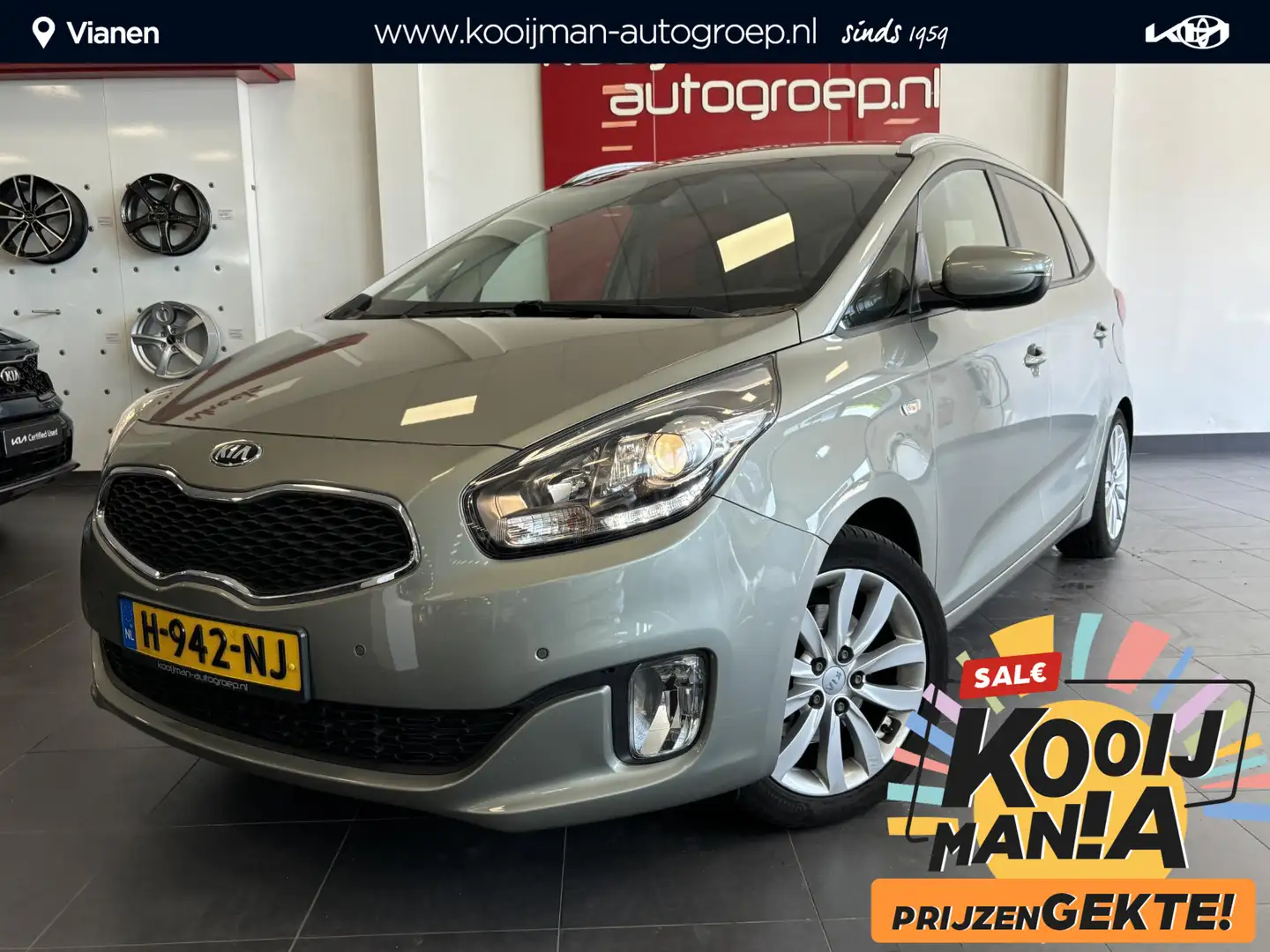 Kia Carens 1.6 GDi ExecutiveLine Grijs - 1