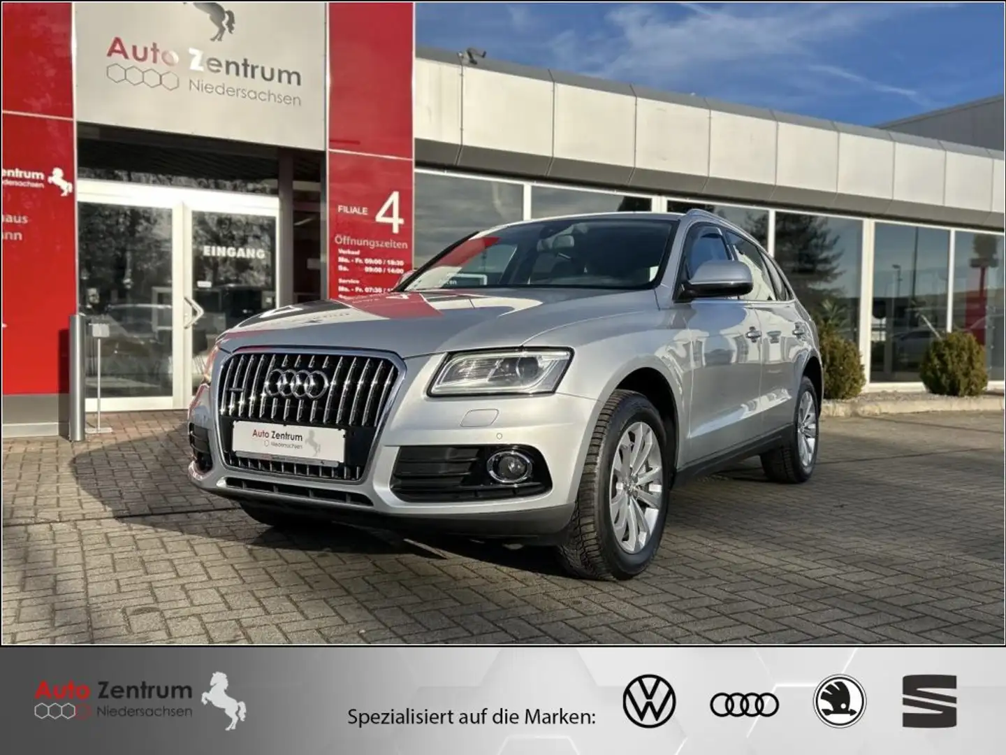 Audi Q5 3.0 TDI quattro S tronic AHK*NAVI*LEDER*XENON Silber - 1