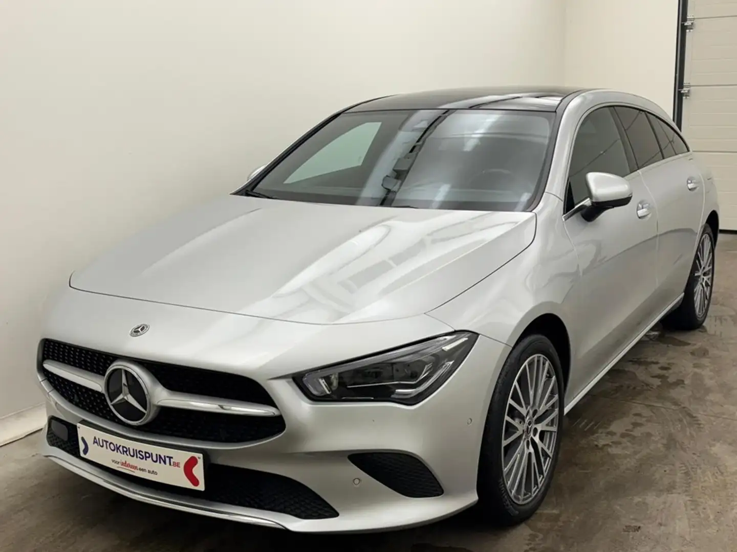 Mercedes-Benz CLA 250 CLA 250 Aut. leder GPS Camera Opendak Dig.Airco Ezüst - 1