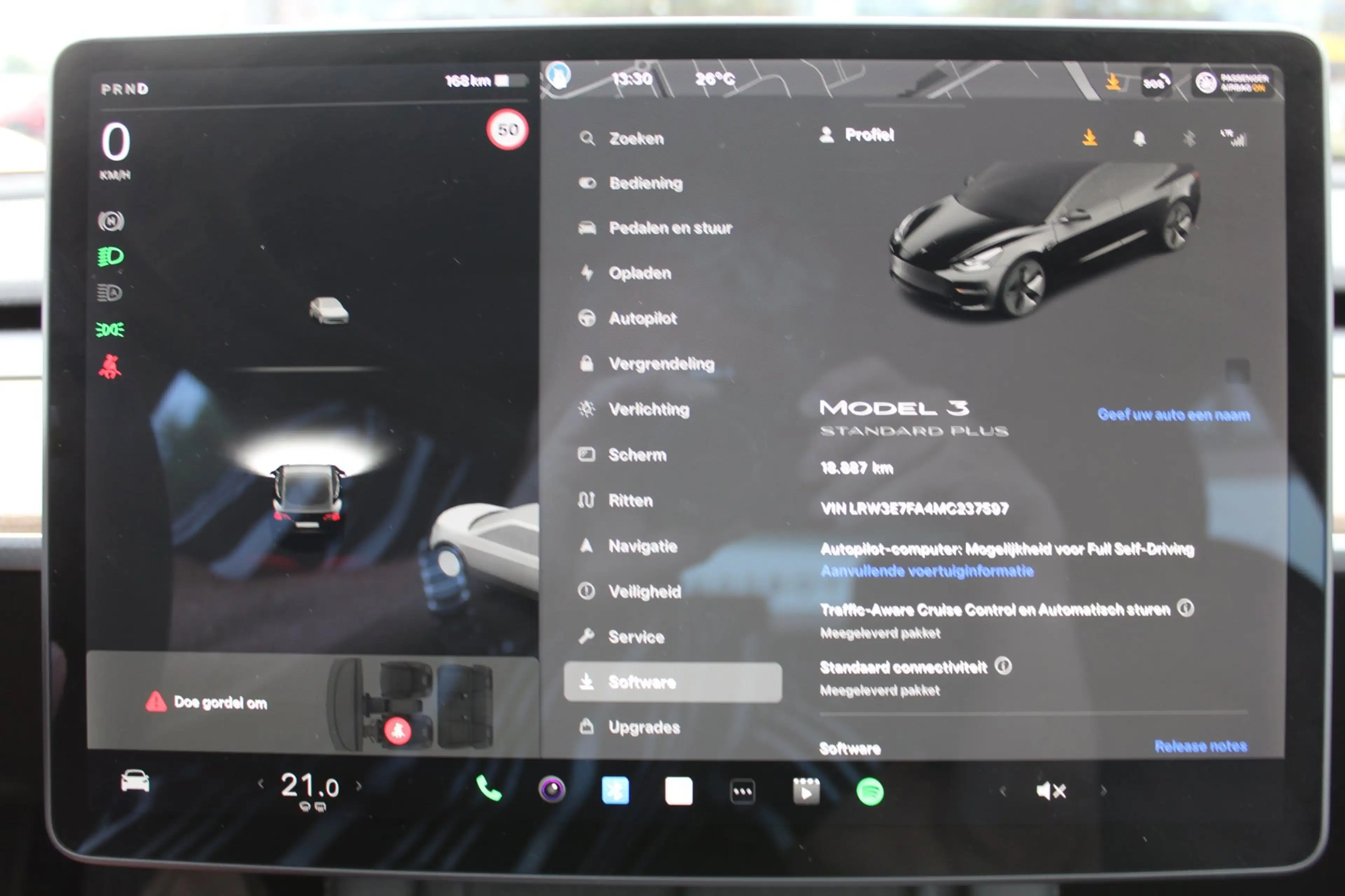 Tesla Model 3 Standard RWD Plus 18.880KM!! FACELIFT — photo 10