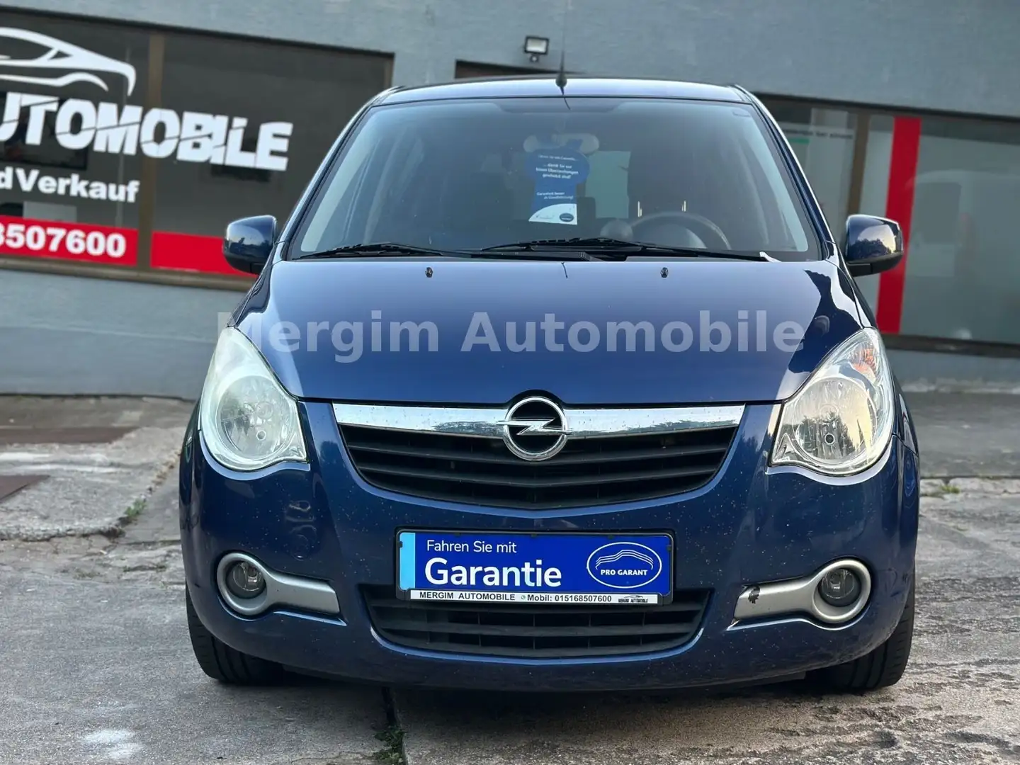 Opel Agila B Edition/Tüv & Asu 05.2026 Blau - 2