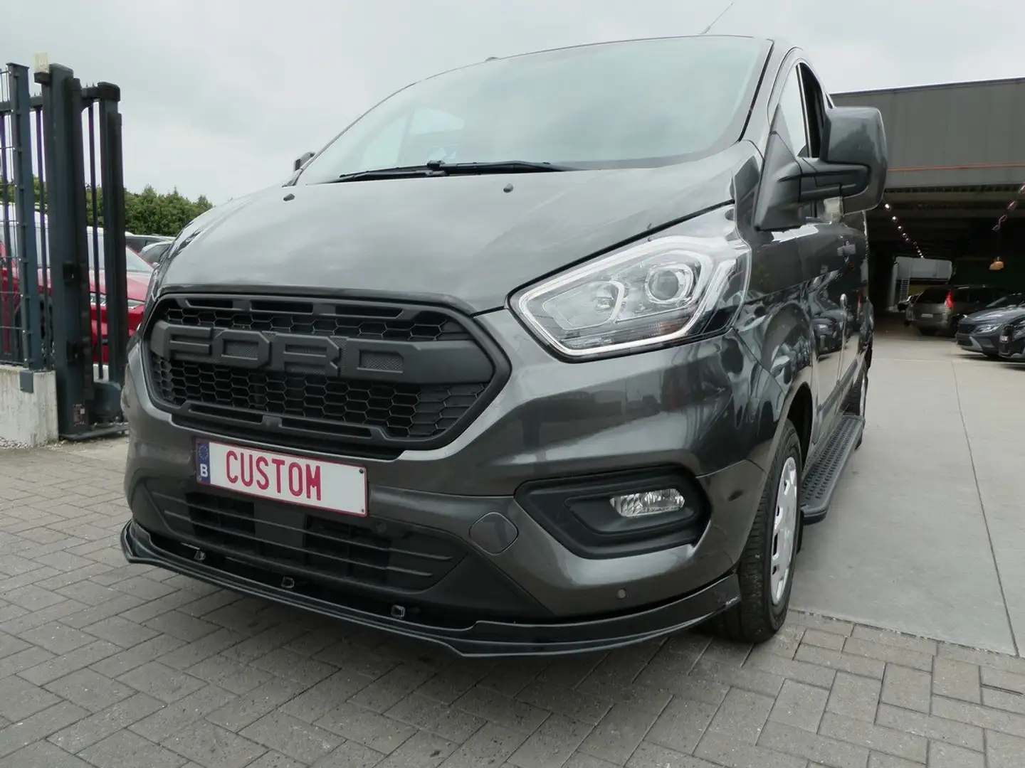 Ford Transit Custom L2 Business Luxe 2.0 TDCi 130pk 3pl Raptor (33968) Gris - 2