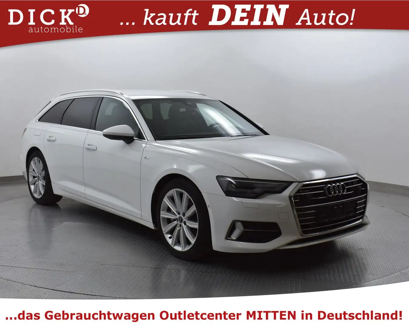 Audi A6 Av 45d Quatt S LINE SPORT PLUS+LED+KAM+AHK+19 Biały - 1
