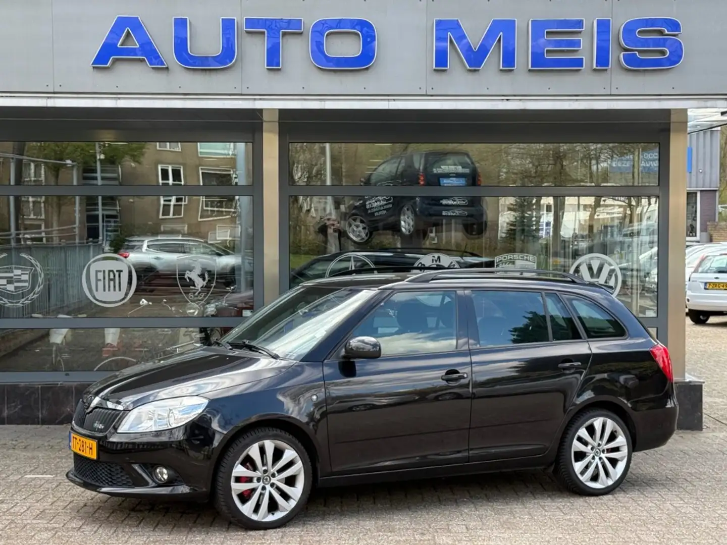 Skoda Fabia Combi RS 1.4 TSI DSG Navi Clima Cruise Negro - 1