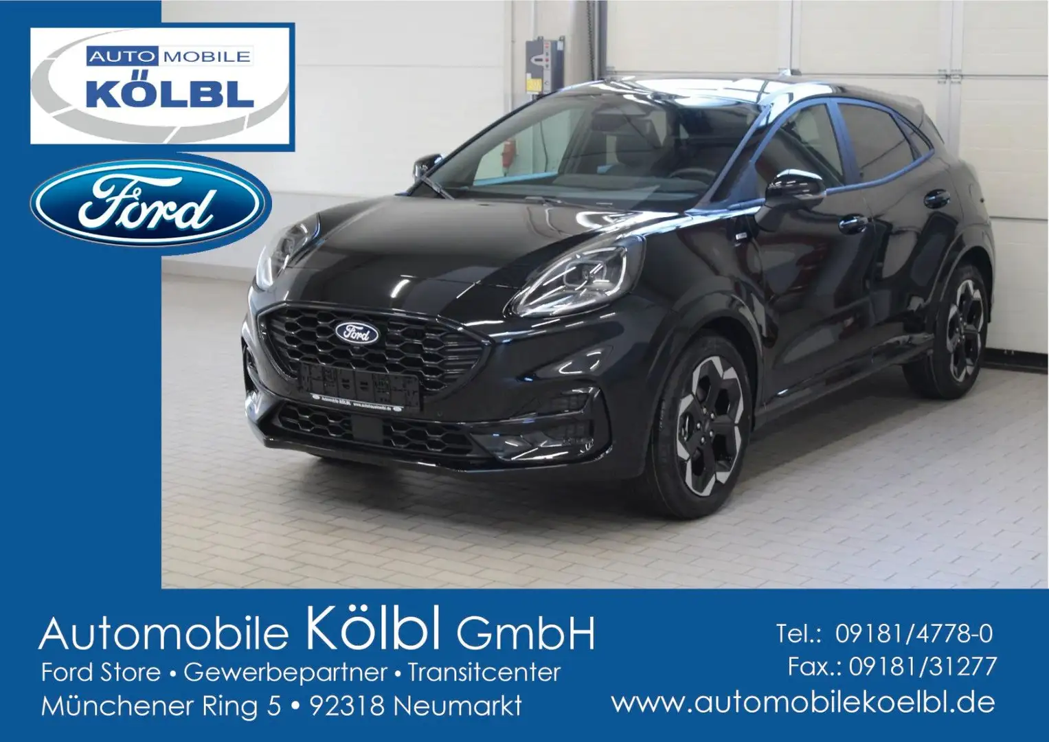 Ford Puma 1.0 ST-Line X Aut., 360° KAMERA/iACC Schwarz - 1
