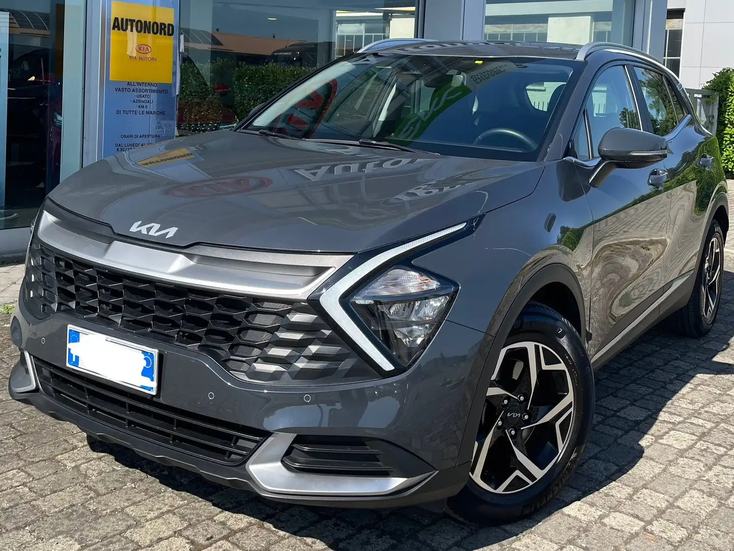 Kia Sportage Sportage V 2022 1.6 tgdi mhev Business imt Grigio - 1