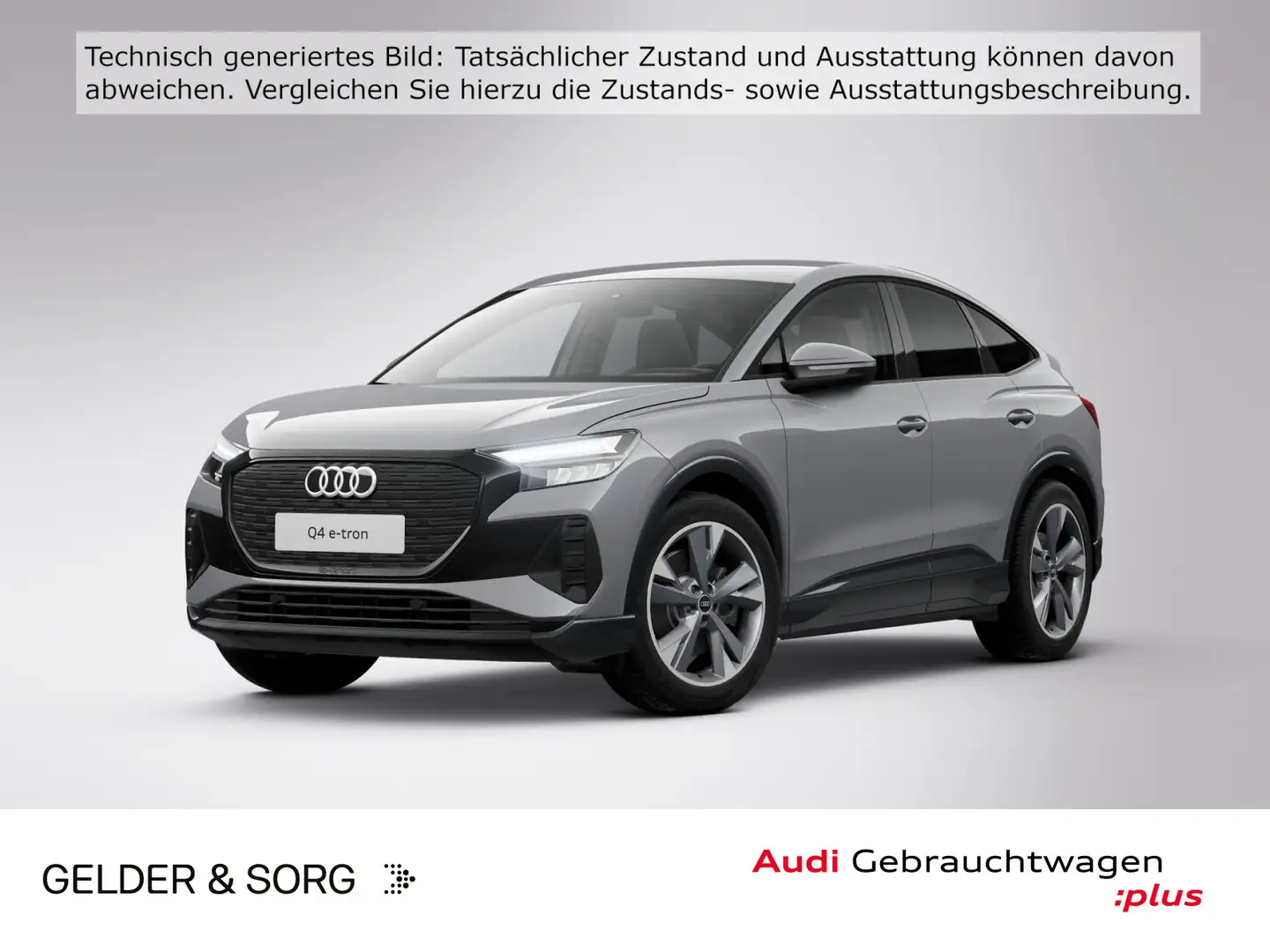 Audi Q4 e-tron Q4 Sportback 45 e-tron 0,25%*AHK*RFK*LED*Sound Grau - 1