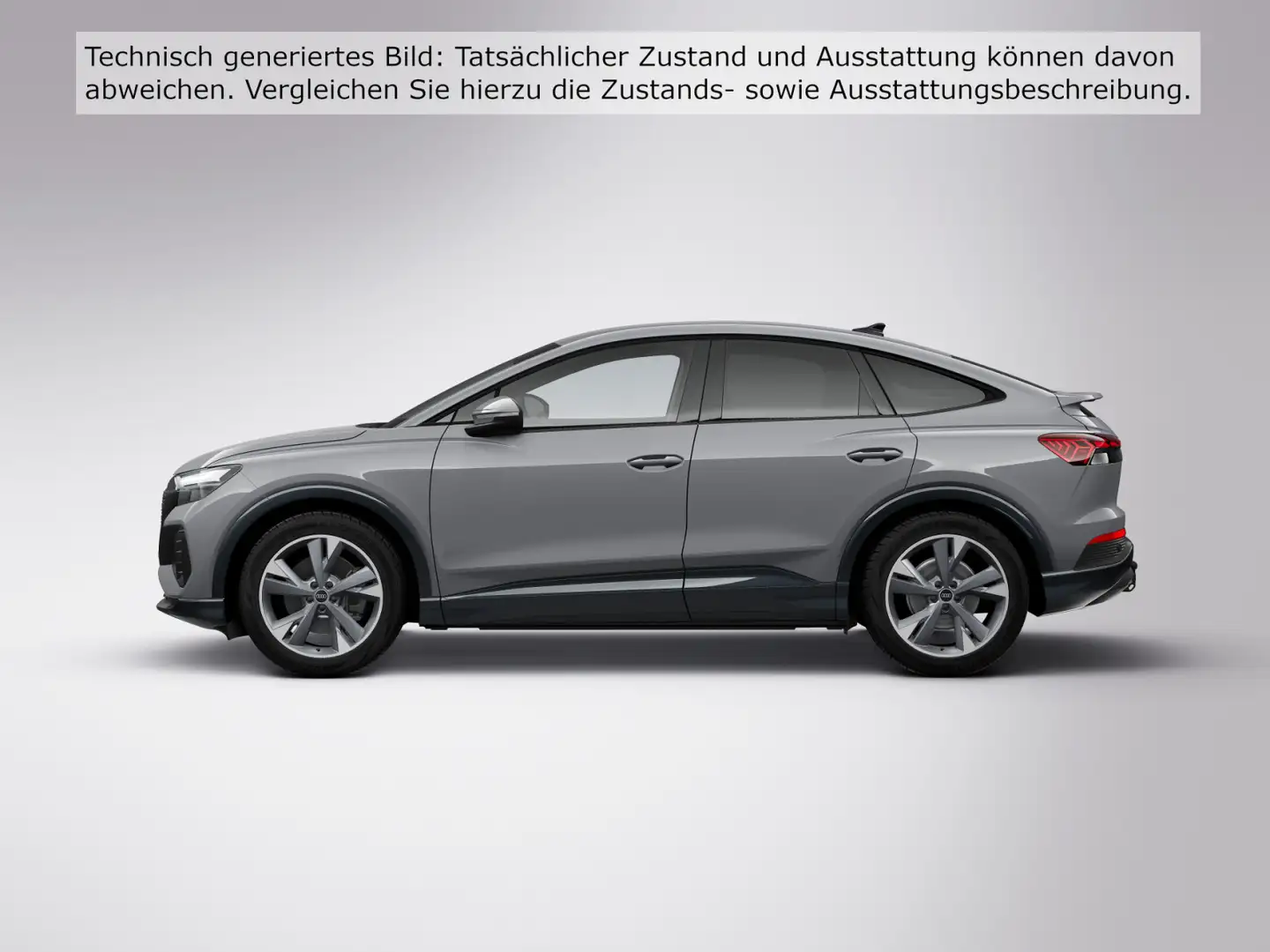 Audi Q4 e-tron Q4 Sportback 45 e-tron 0,25%*AHK*RFK*LED*Sound Grau - 2