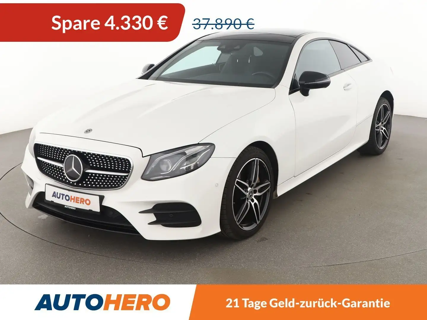 Mercedes-Benz E 400 E 400 4Matic AMG Line Aut.*NAVI*LED*ACC*PDC*CAM* Weiß - 1