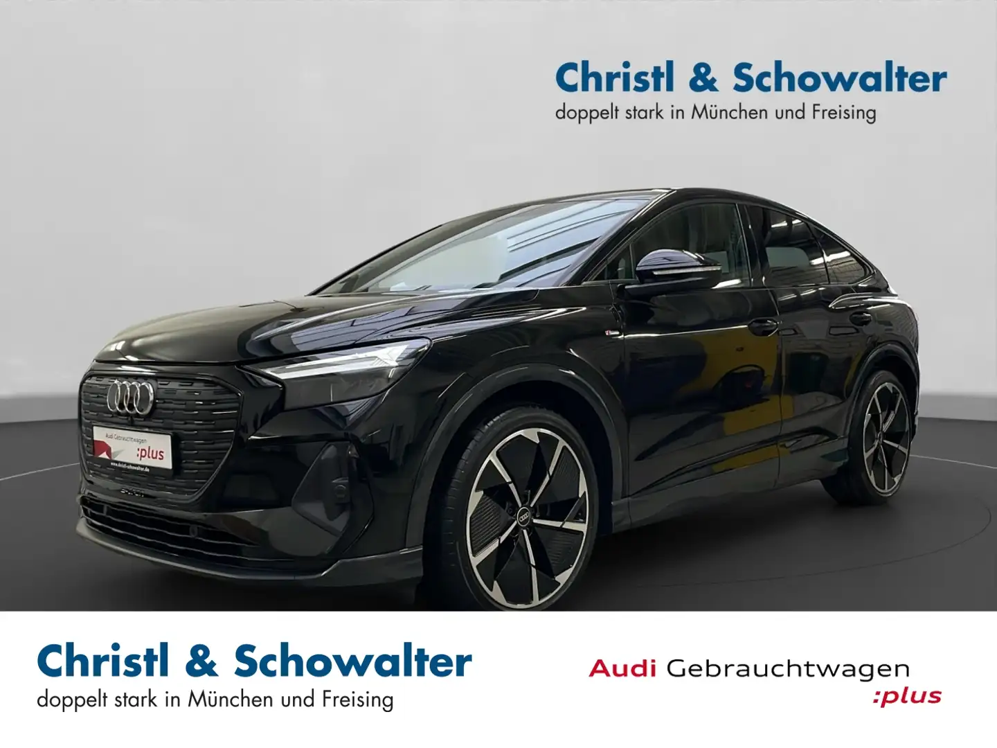 Audi Q4 e-tron Q4 Sportback 35 e-tron S line RFK SHZ NAVI 3ZAC Schwarz - 1