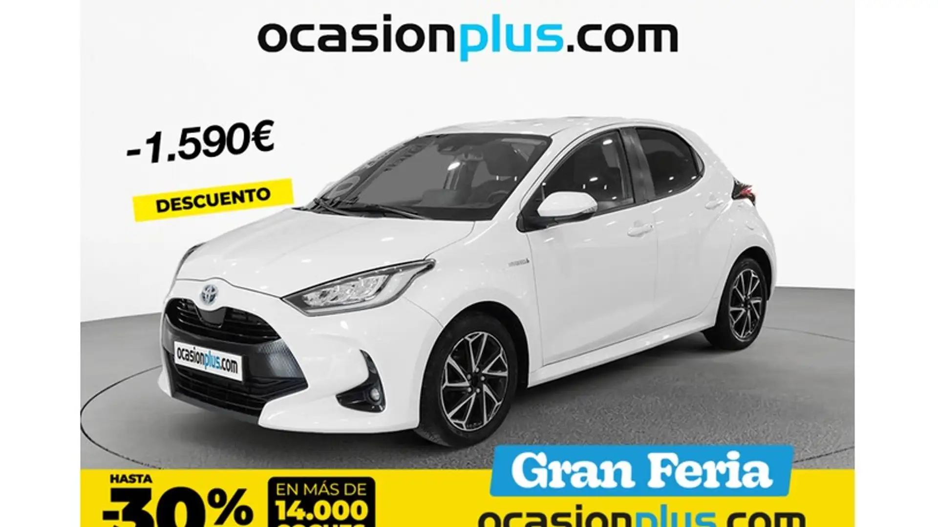 Toyota Yaris 120H 1.5 Business Plus Blanco - 1