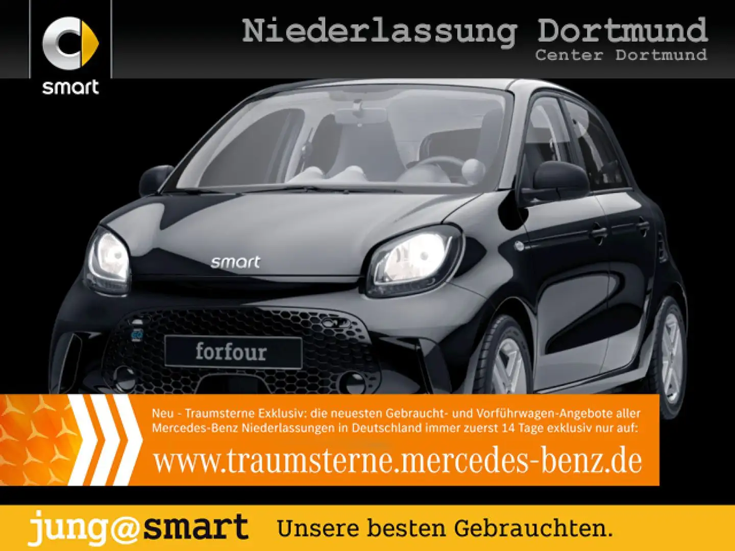 smart forFour EQ 60kWed cool&Audio SHZ Dig Radio Tempom Schwarz - 1