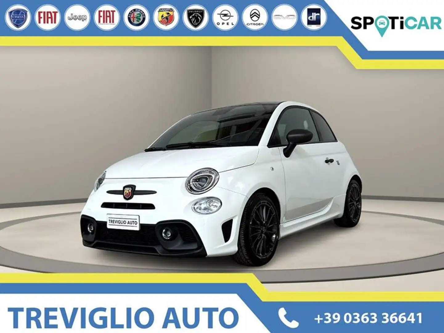 Abarth 595 1.4 Turbo T-Jet 165 CV Білий - 1