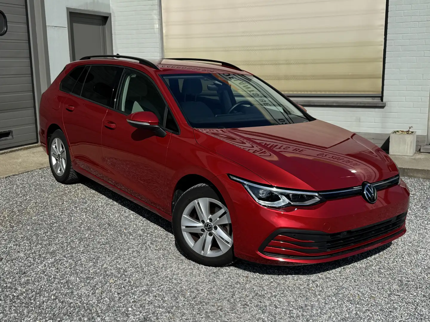Volkswagen Golf Variant 110PK DSG / IQ-LIGHTS / H&K / TREKH./ VERW. ZETELS Rood - 2
