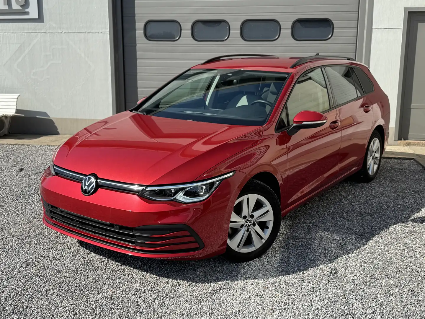 Volkswagen Golf Variant 110PK DSG / IQ-LIGHTS / H&K / TREKH./ VERW. ZETELS Rood - 1