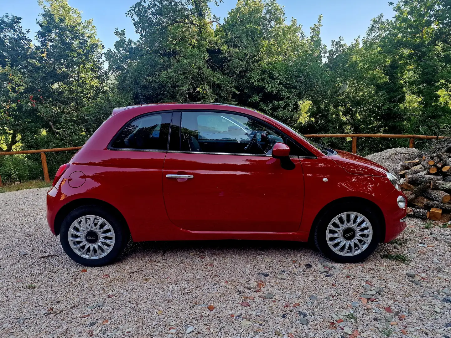 Fiat 500 500 III 2015 1.2 Lounge s Rosso - 1