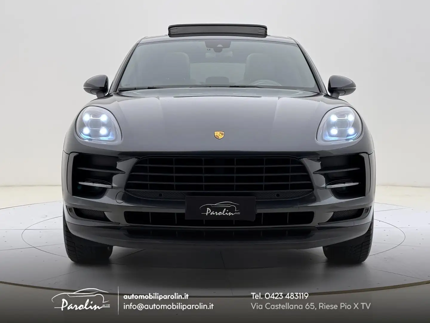 Porsche Macan 2.0 245cv pdk Tetto-Black pack-tagliandi Porsche Grijs - 2