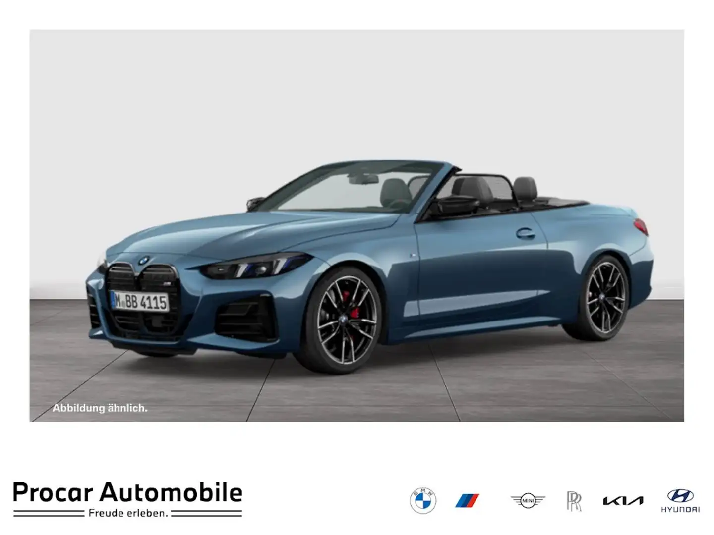 BMW 440 M440i xDrive Sportpaket HK HiFi DAB LED RFK Shz Bleu - 1