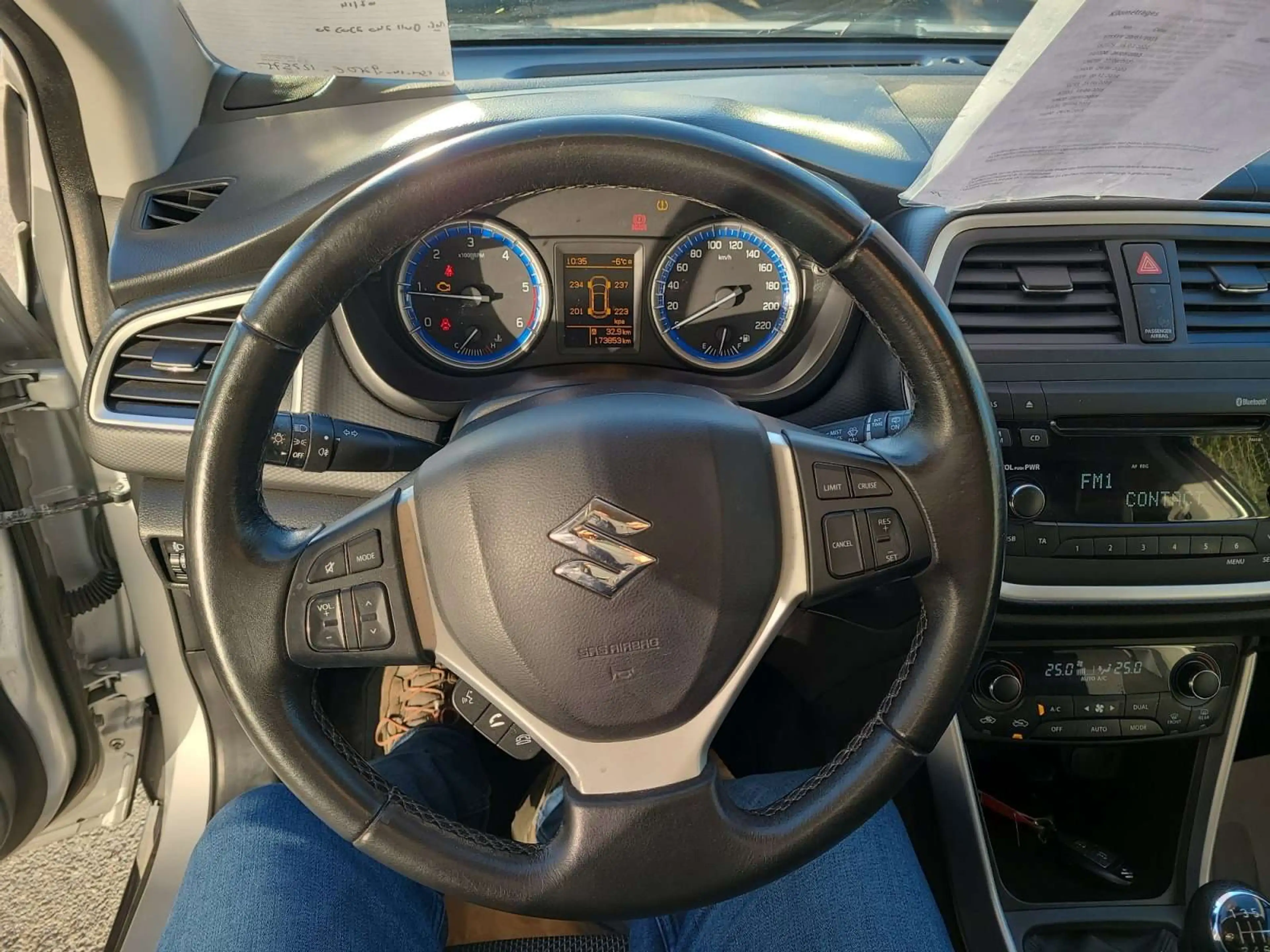 Suzuki SX4 1600DDiS 120cv gris metal 07/2014 AIRCO/CRUISE/JA — photo 12