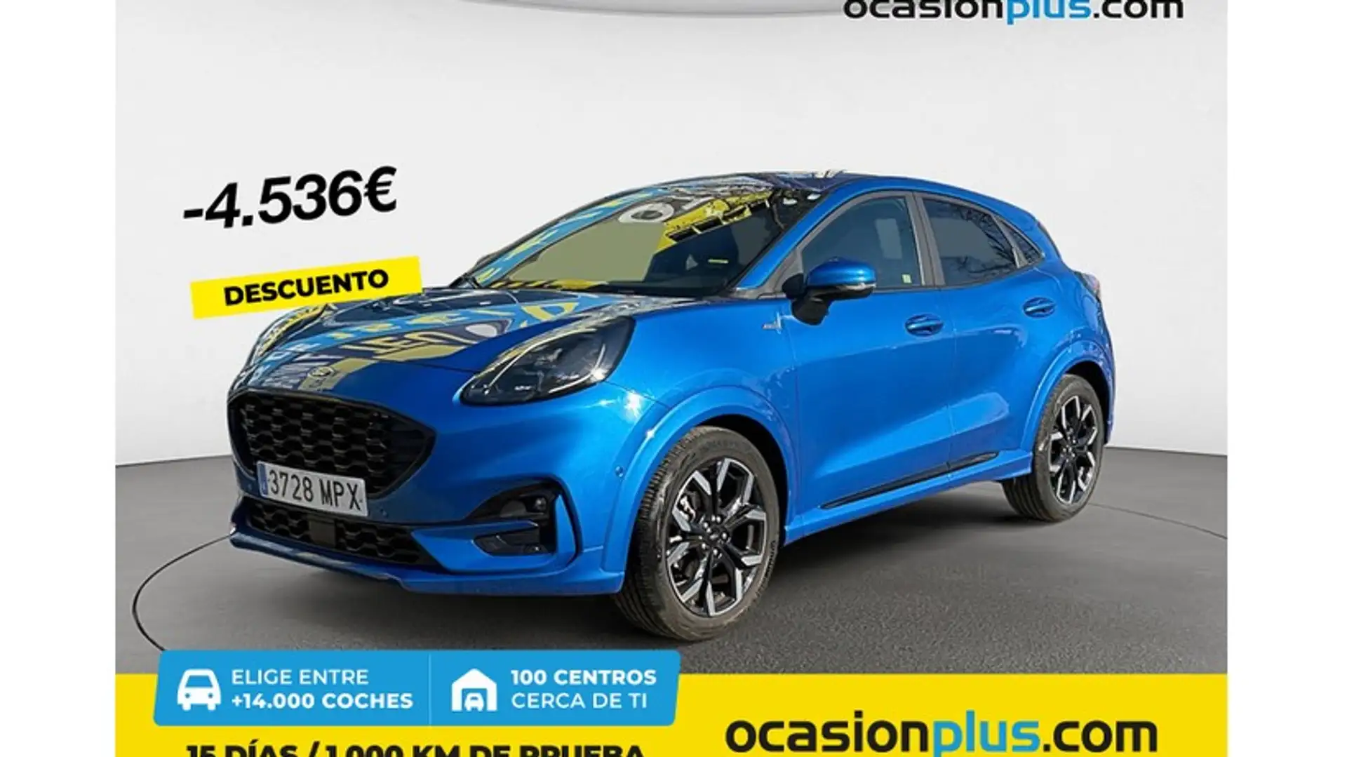 Ford Puma 1.0 EcoBoost MHEV ST-Line X Aut. 155 Azul - 1