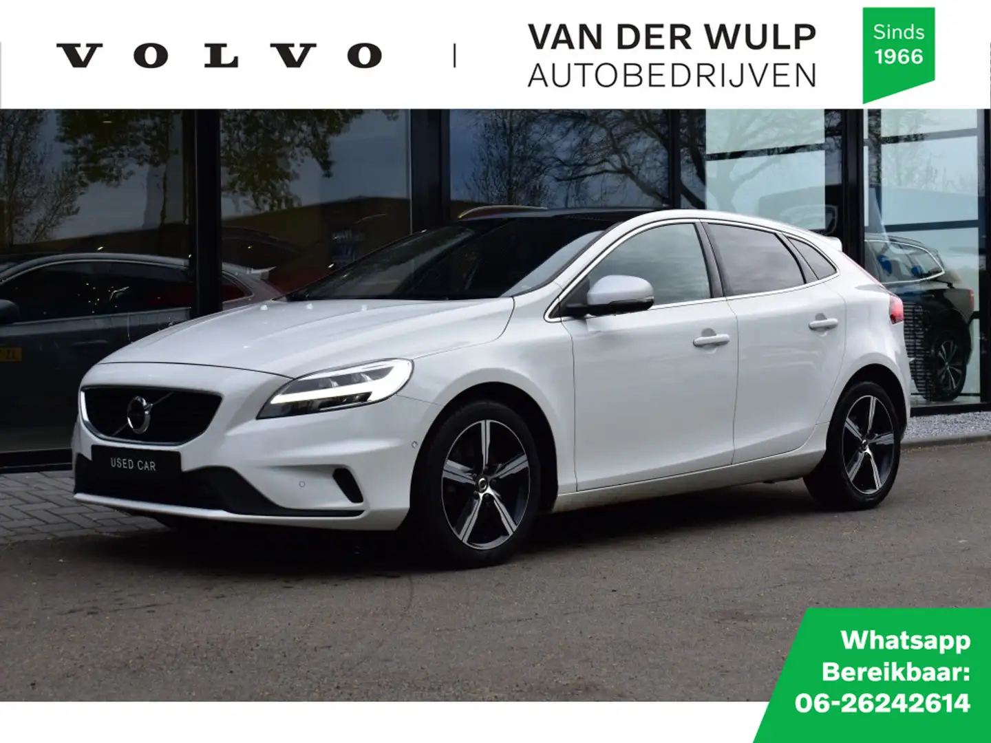 Volvo V40 T4 190pk Aut, Business Sport | Luxury | Trekhaak Blanc - 1