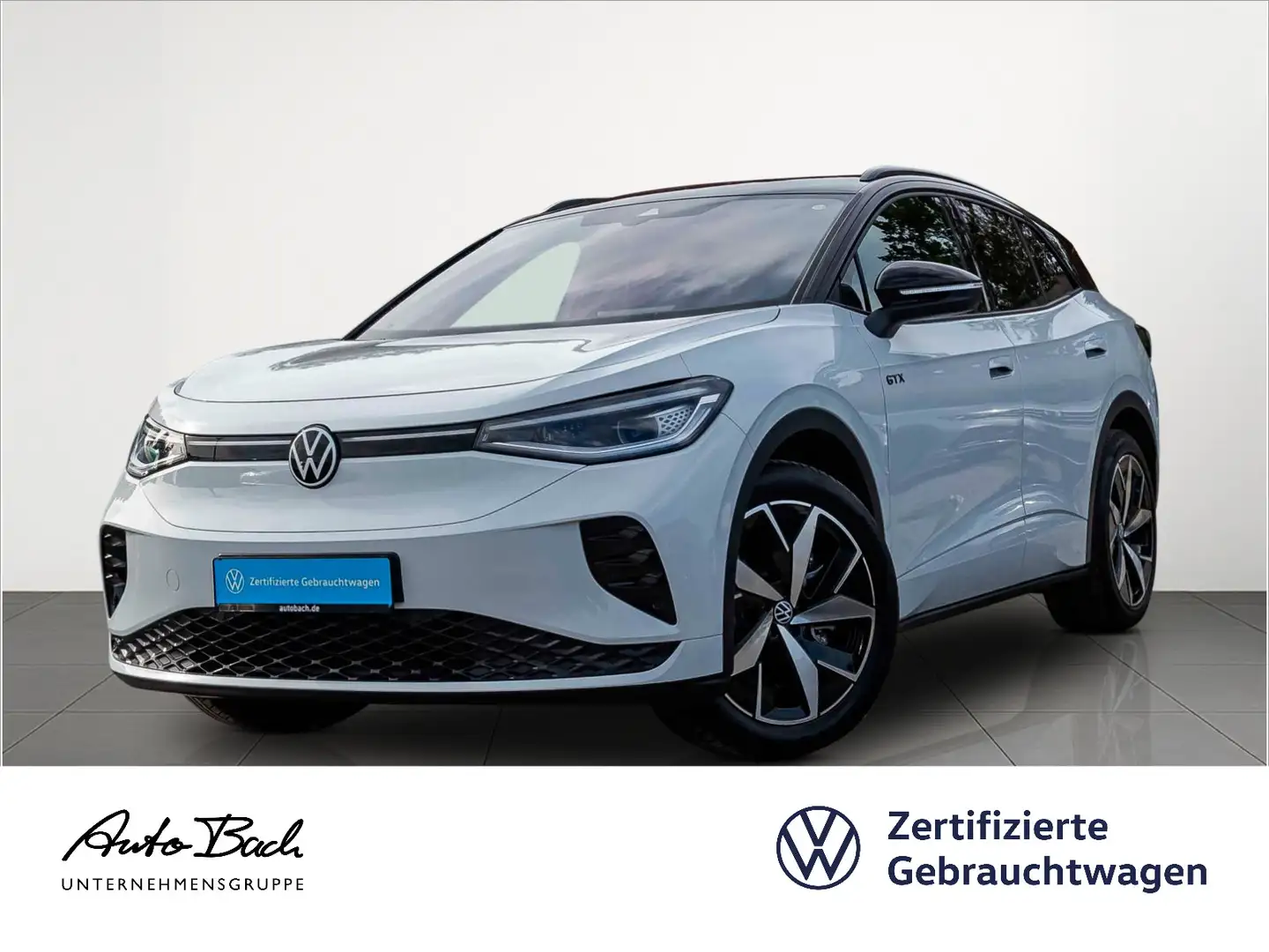 Volkswagen ID.4 GTX 4M Automatik Navi LED Standhzg HuD ACC Weiß - 1