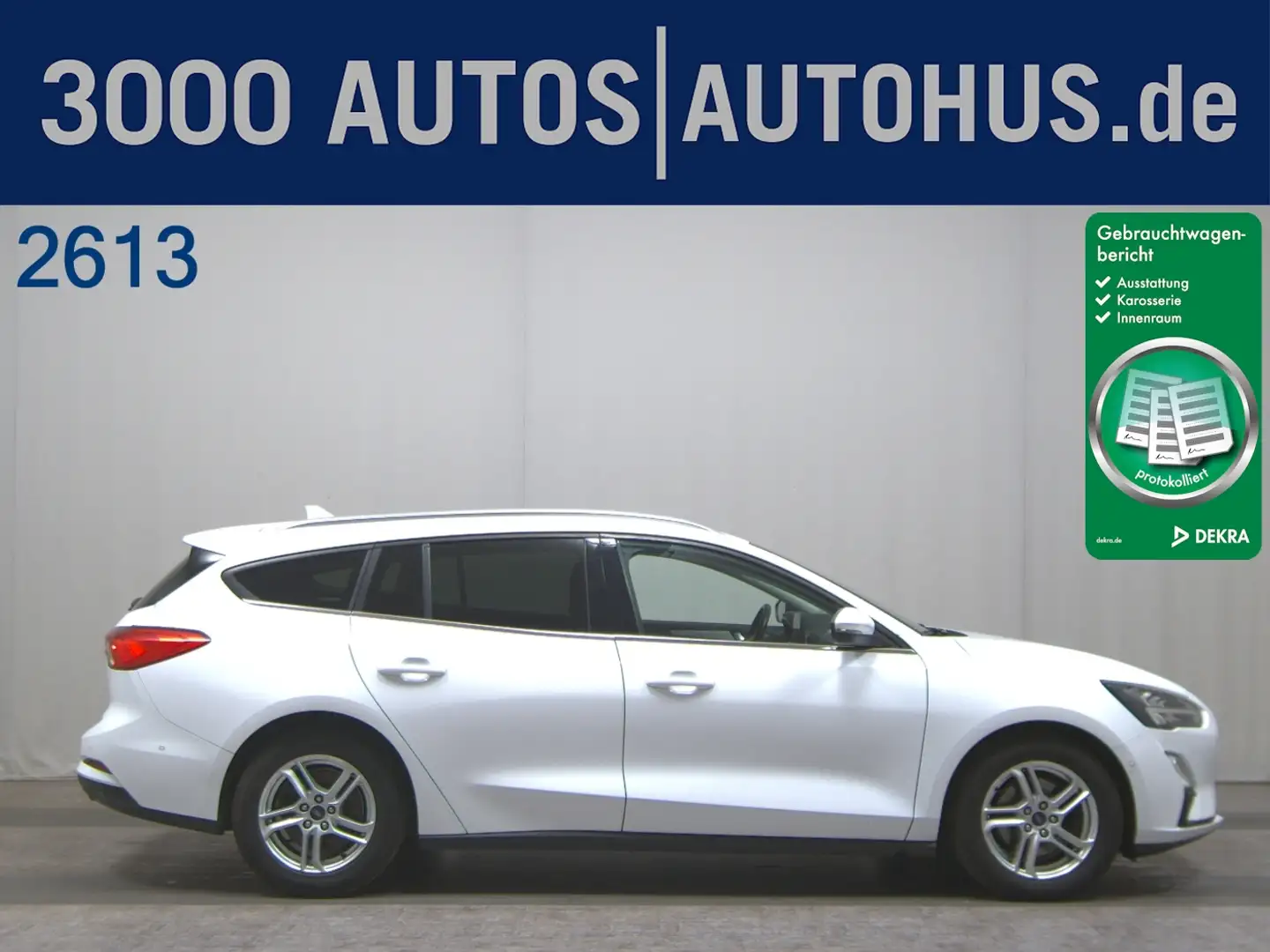 Ford Focus Turnier 1.5 EcoBlue Cool & Connect ACC LM Blanc - 1