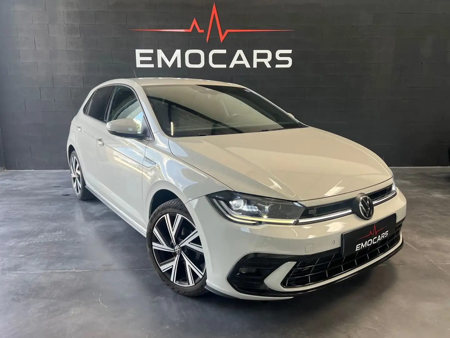 Volkswagen Polo 1.0 TSi 95 R line Blanc - 1