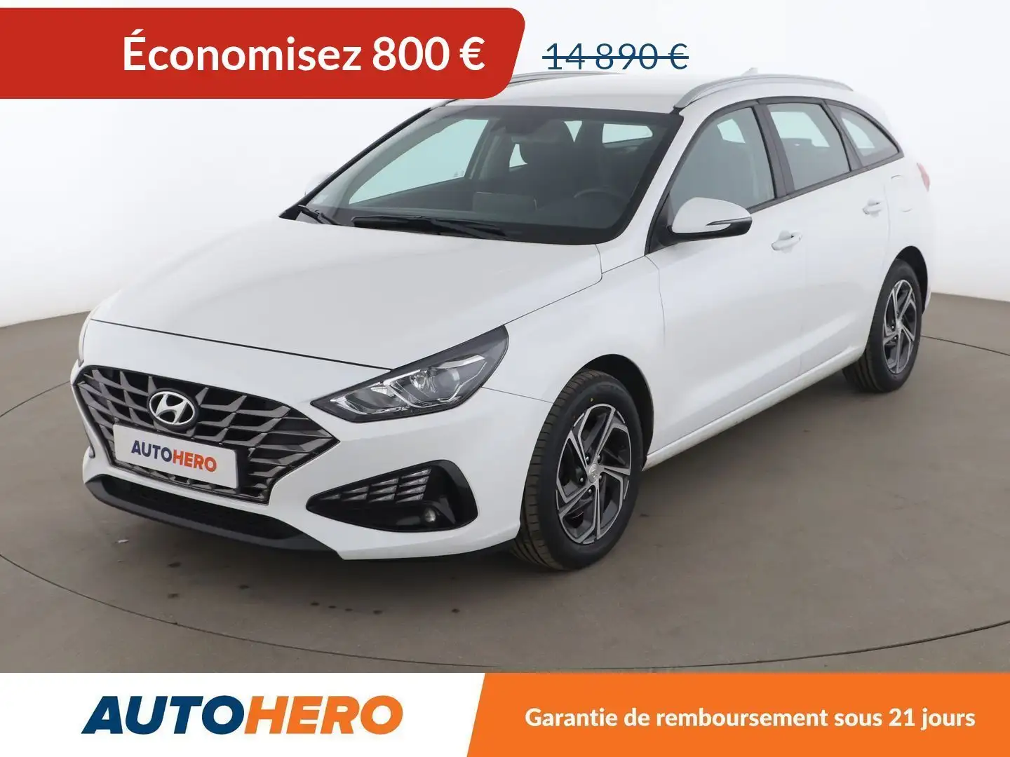 Hyundai i30 SW 1.6 CRDi Business DCT-7 Blanc - 1