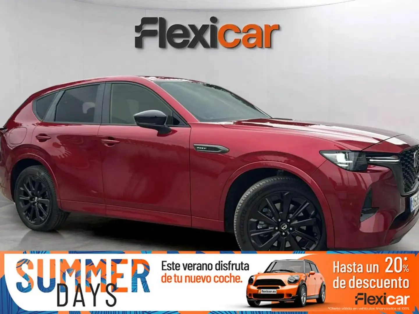 Mazda CX-60 e-Skyactiv PHEV AWD Exclusive-Line Rojo - 1