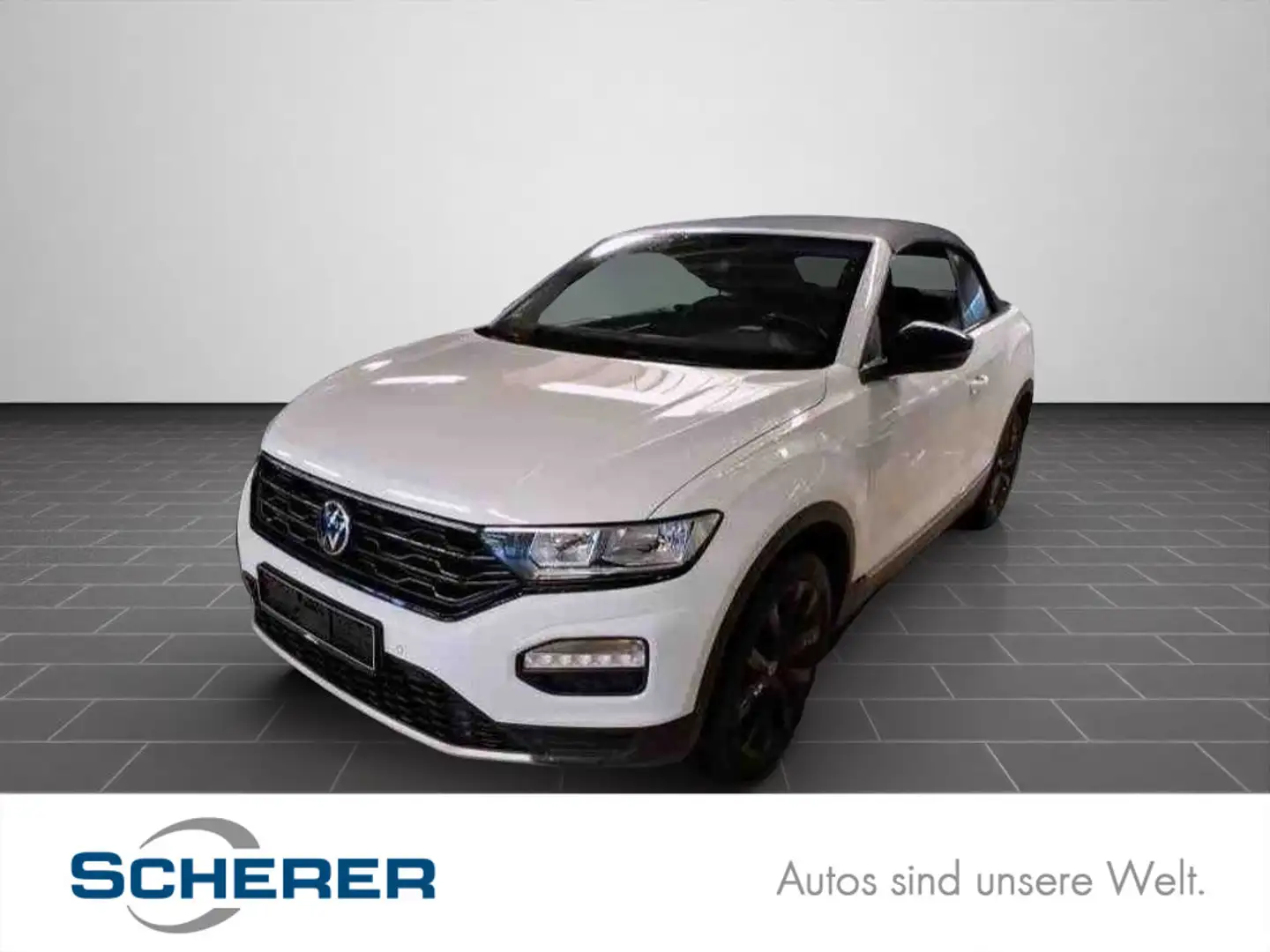 Volkswagen T-Roc 1,5 TSI Style PDV/Sitzheizung vo Weiß - 1