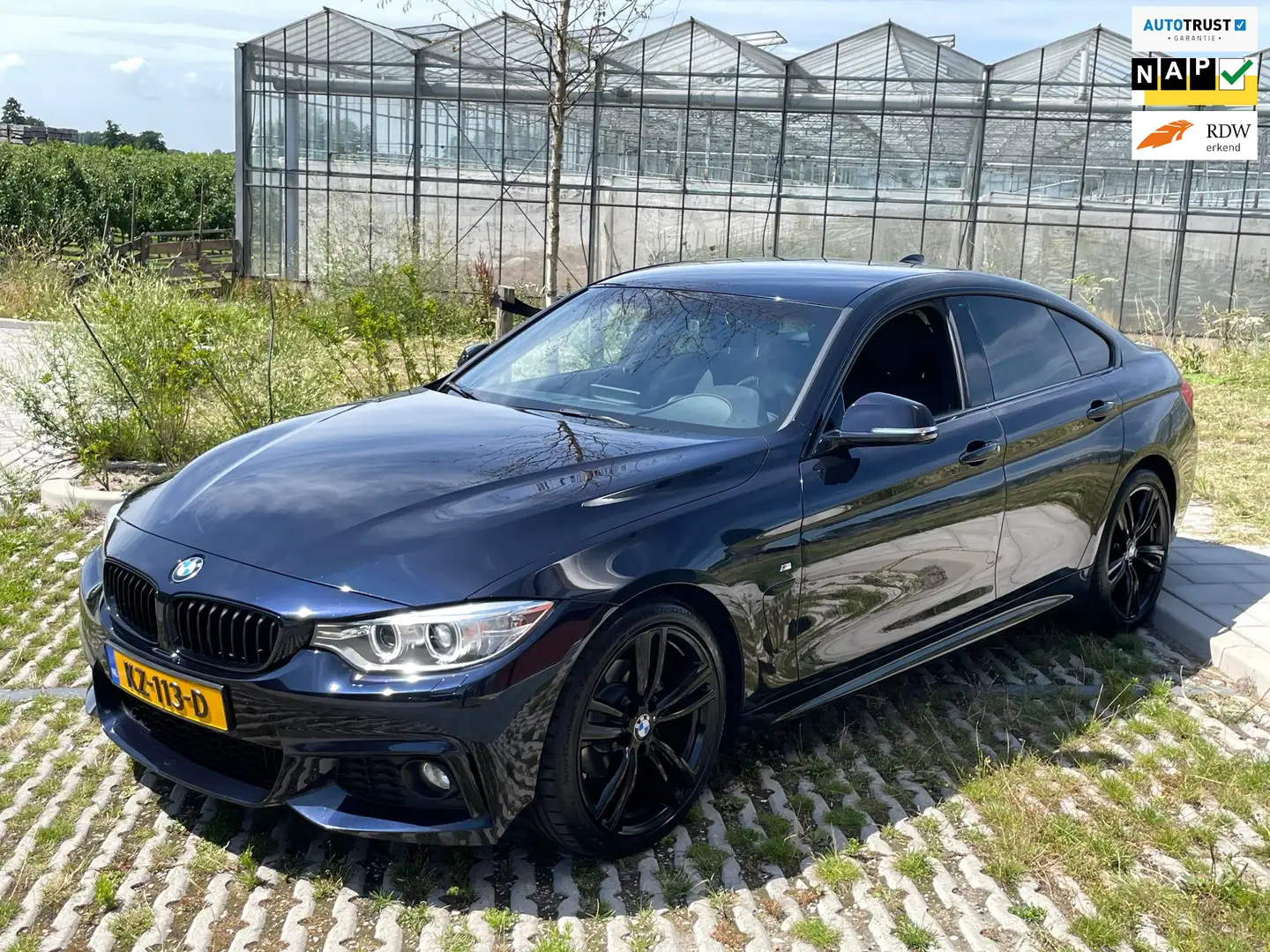 BMW 420 4-serie Gran Coupé 420i M-SPORT Centennial High Ex Bleu - 1