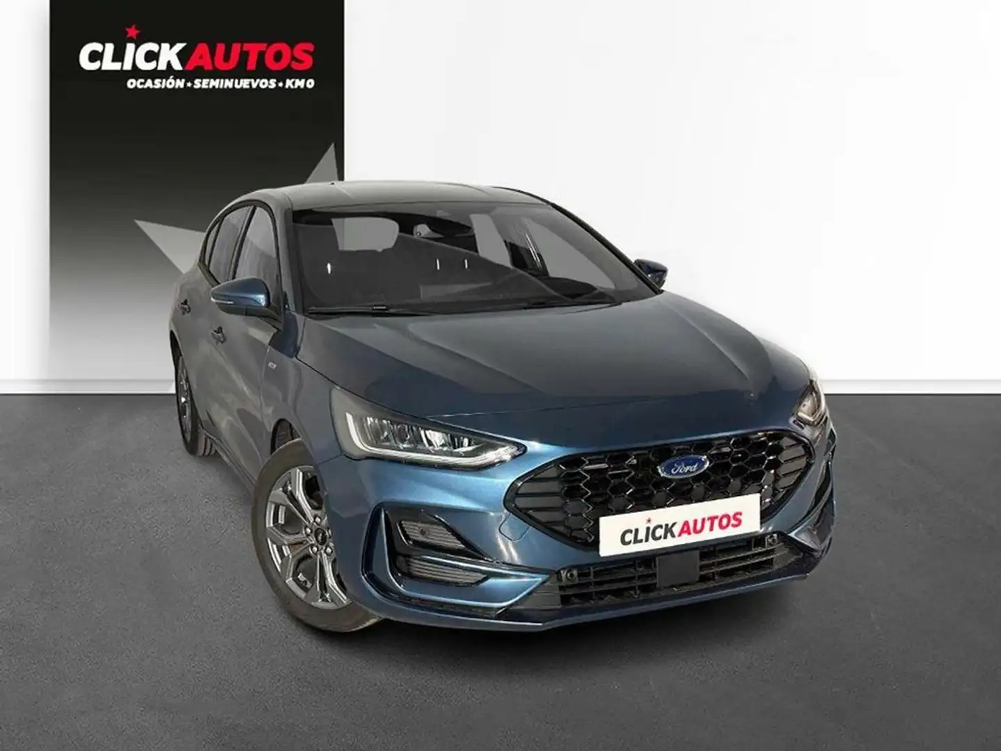 Ford Focus 1.0 Ecoboost 125CV MHEV ST Line Azul - 2
