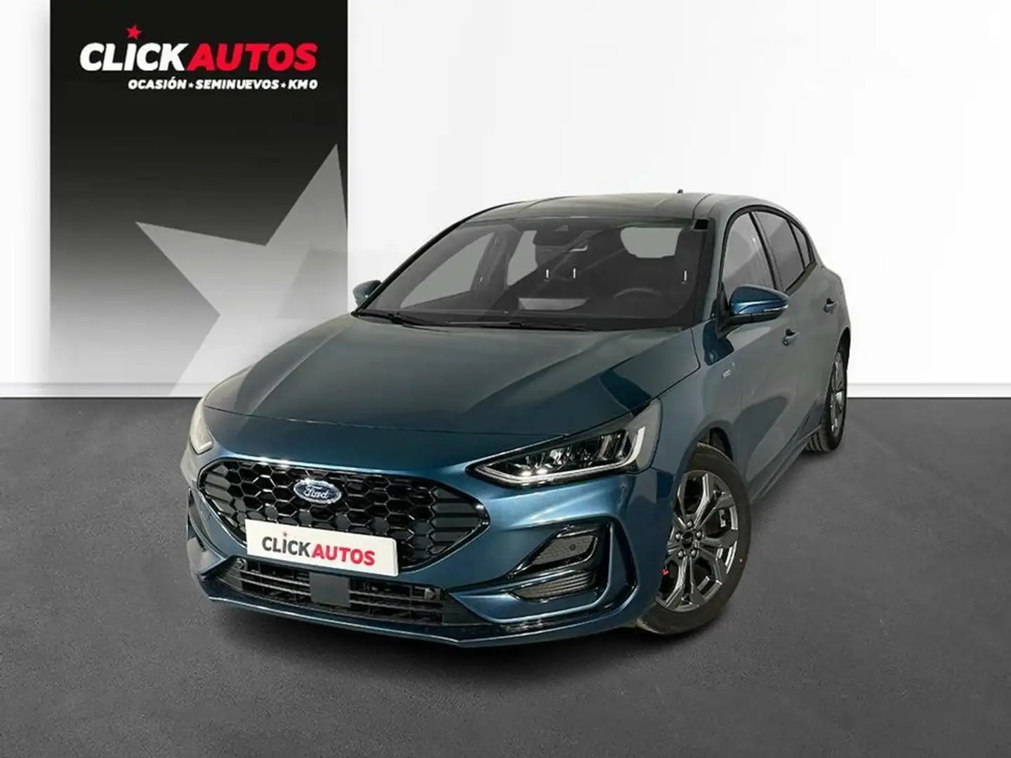 Ford Focus 1.0 Ecoboost 125CV MHEV ST Line Azul - 1