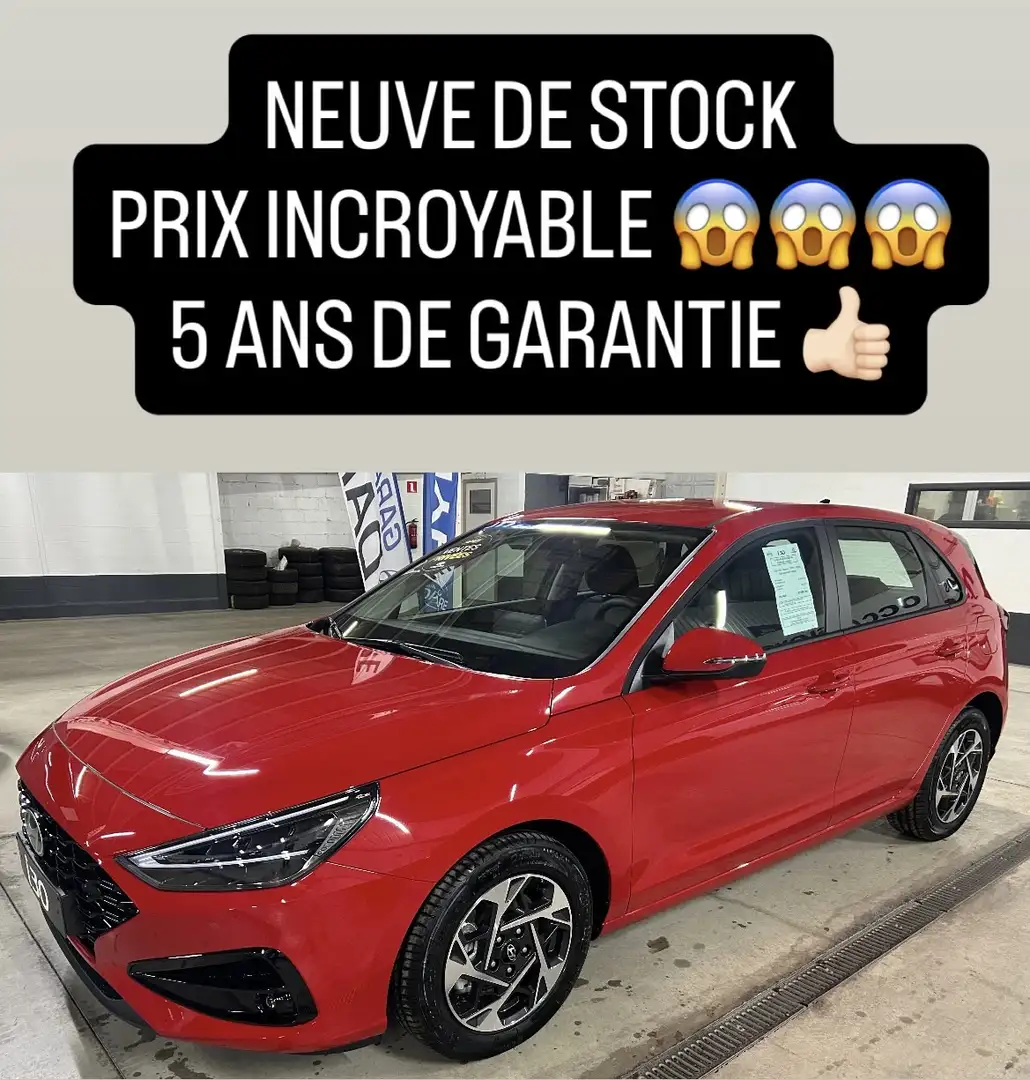Hyundai i30 TWIST 1.0 T-GDi 100CV- NEUVE DE STOCK - 0 KM Rouge - 1